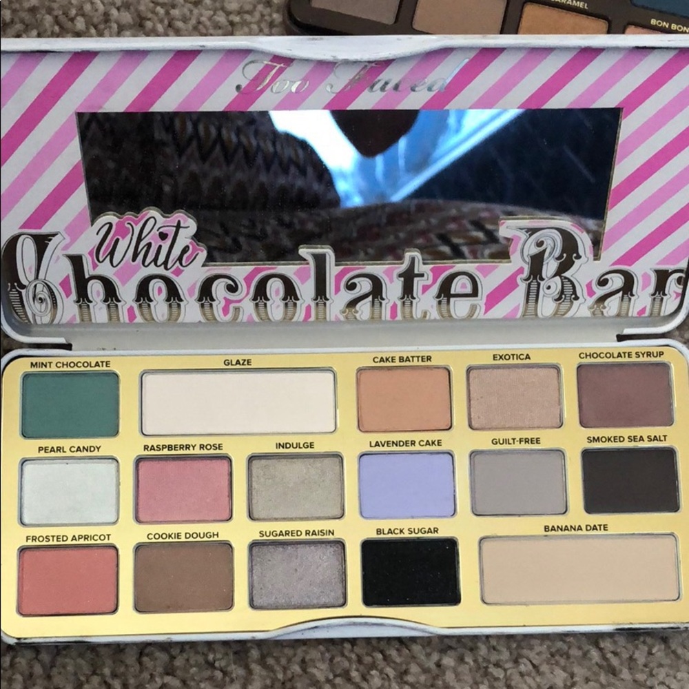 White chocolate palette
